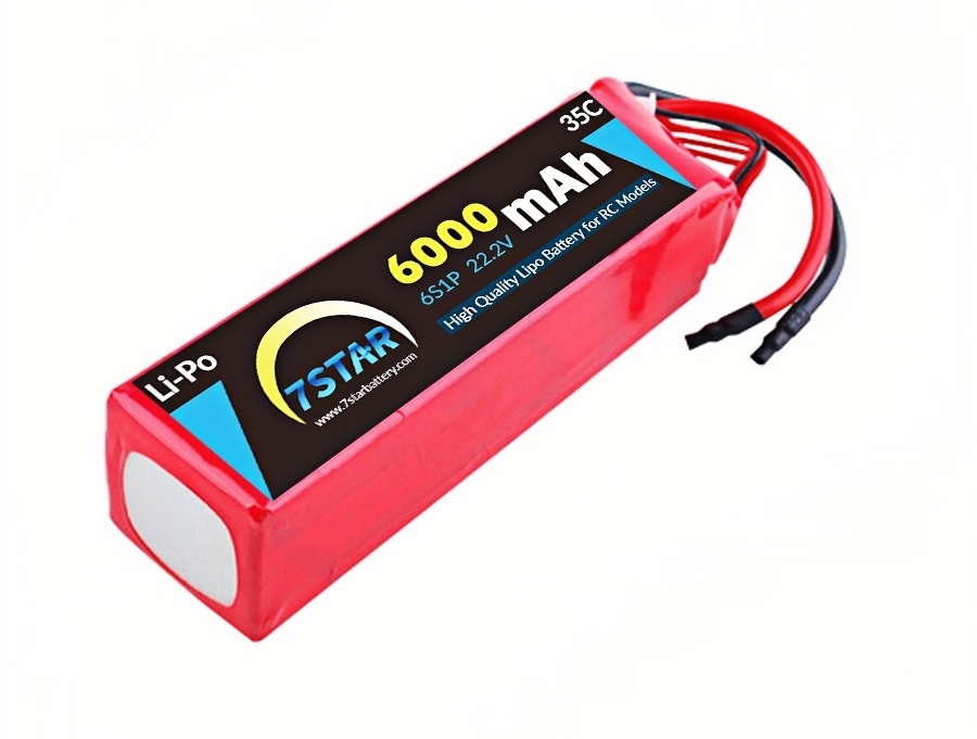 LIPO 35C 6000mAh 22.2V
