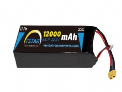 LIPO 25C-12000mAh-22.2V