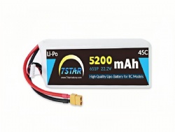LIPO 45C 5200mAh 22.2V
